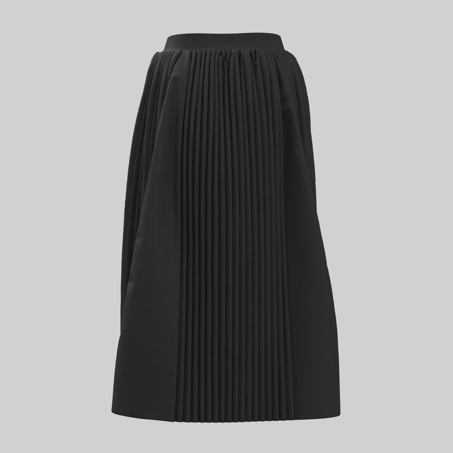 HALF PLEATED SKIRT