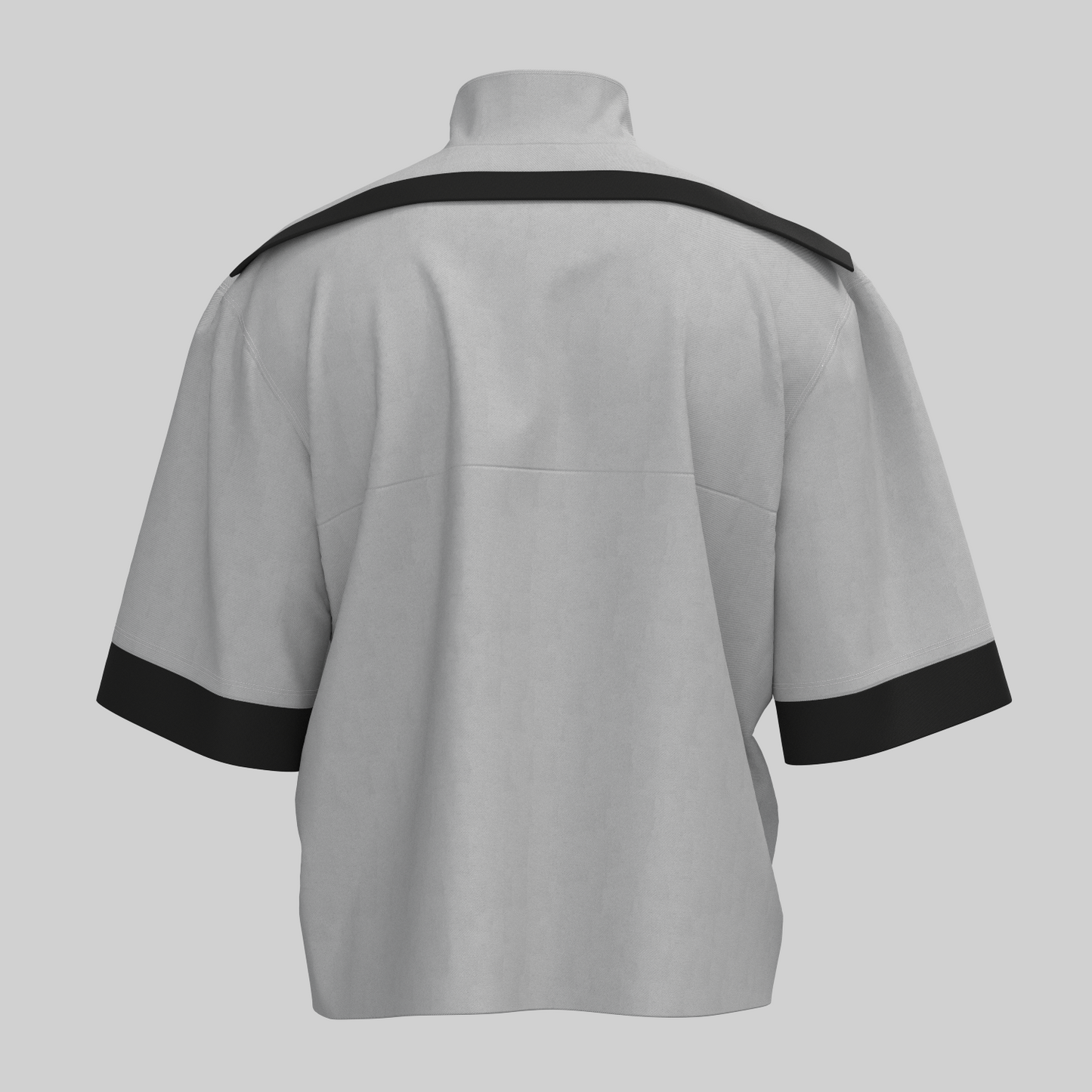 PLEATED CHEST T-SHIRT