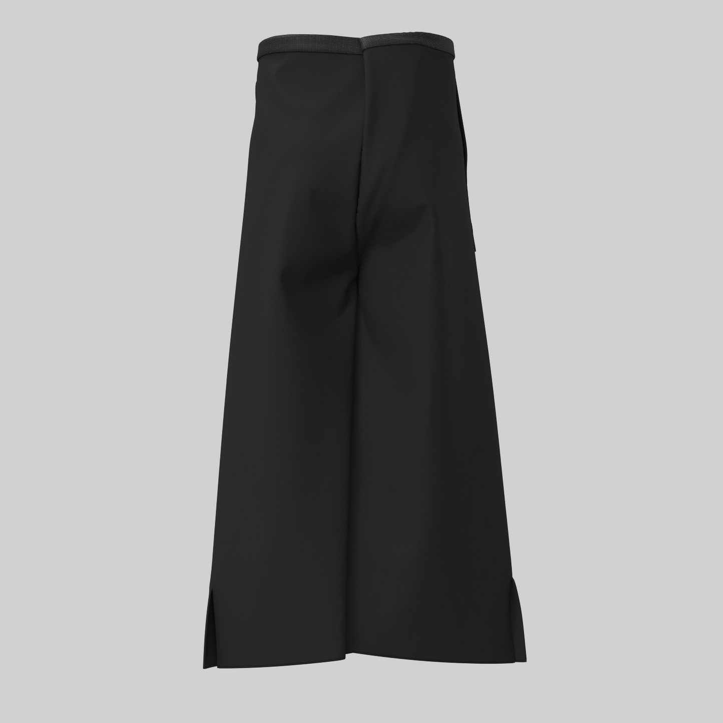 PANTS WITH FRONT AND BACK PLEATS