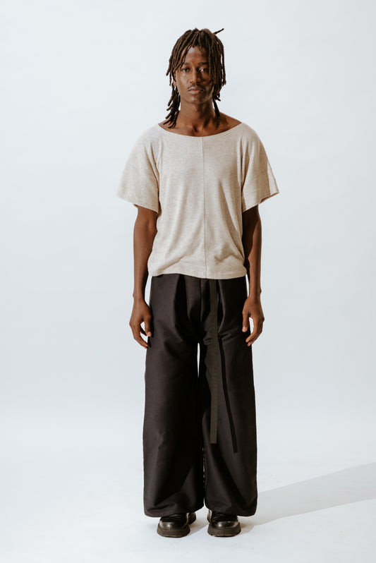 T-SHIRT WITH VERTICAL PANELS