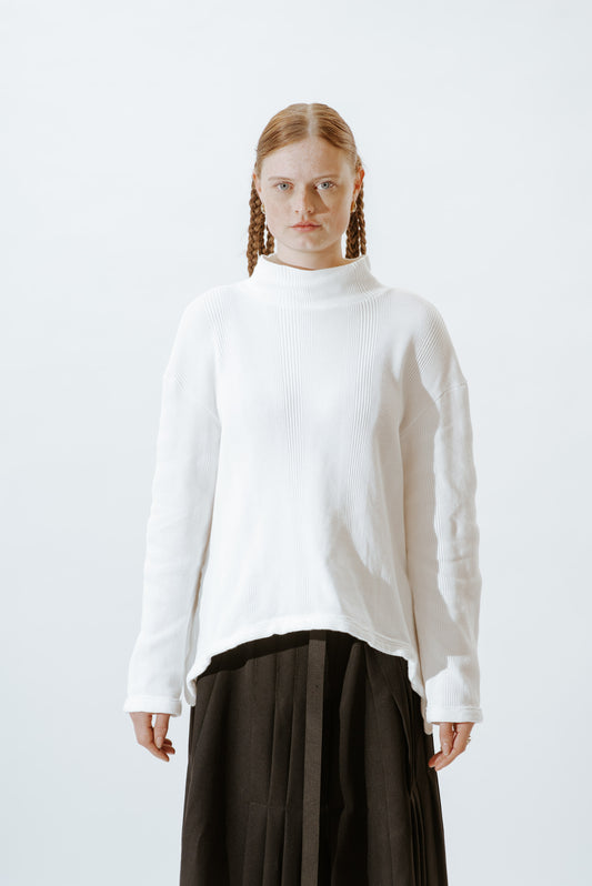 RIBBED TURTLNECK SWEATER