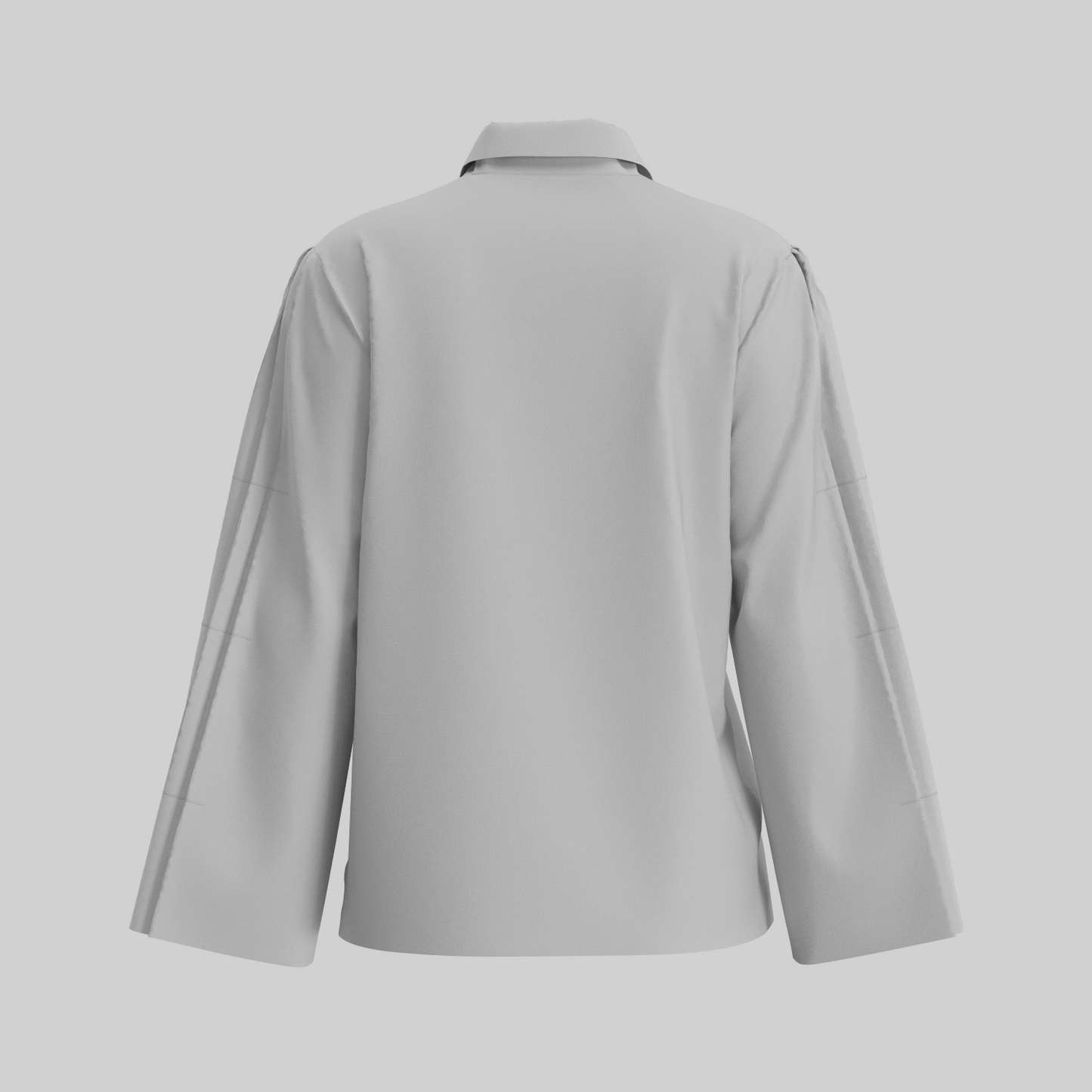 PLEATED SLEEVES SHIRT
